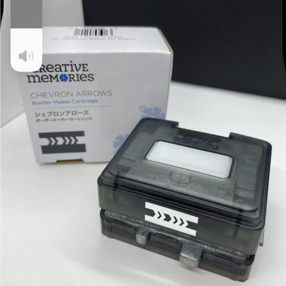 Creative Memories Chevron Arrows Border Maker Cartridge Brand New - Picture 9 of 9